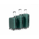 Aga Travel Bőröndkészlet MR4650 Zöld