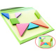 Aga Gyermek mágneses 3D puzzle - Tangram blokkok