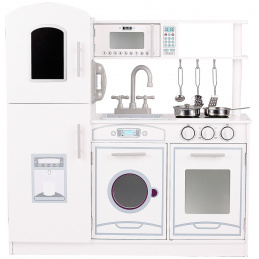 Aga4Kids játék  fa konyha AGATHA fehér