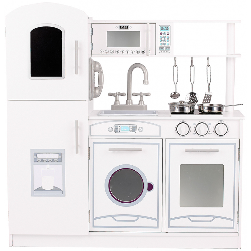 Aga4Kids játék  fa konyha AGATHA fehér