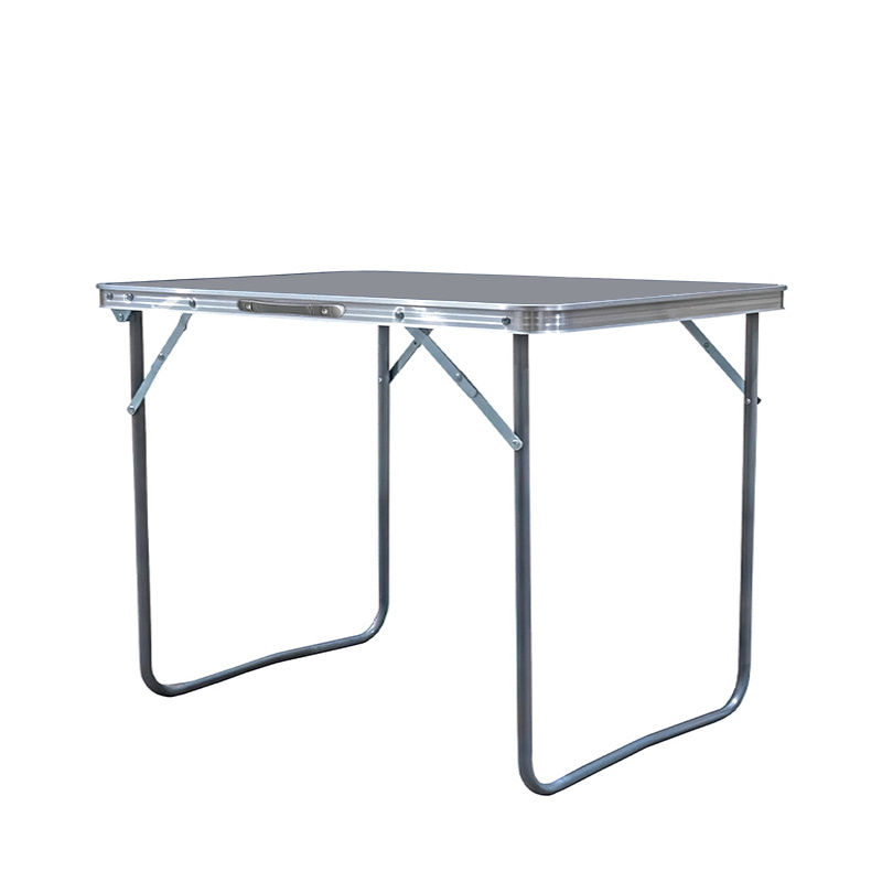 Aga Összecsukható kempingasztal 80x60x70 cm Szürke