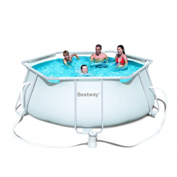 Bestway Steel Pro Frame medence 3,3 x 1,02 m 56245 + szűrőbetétes szűrés