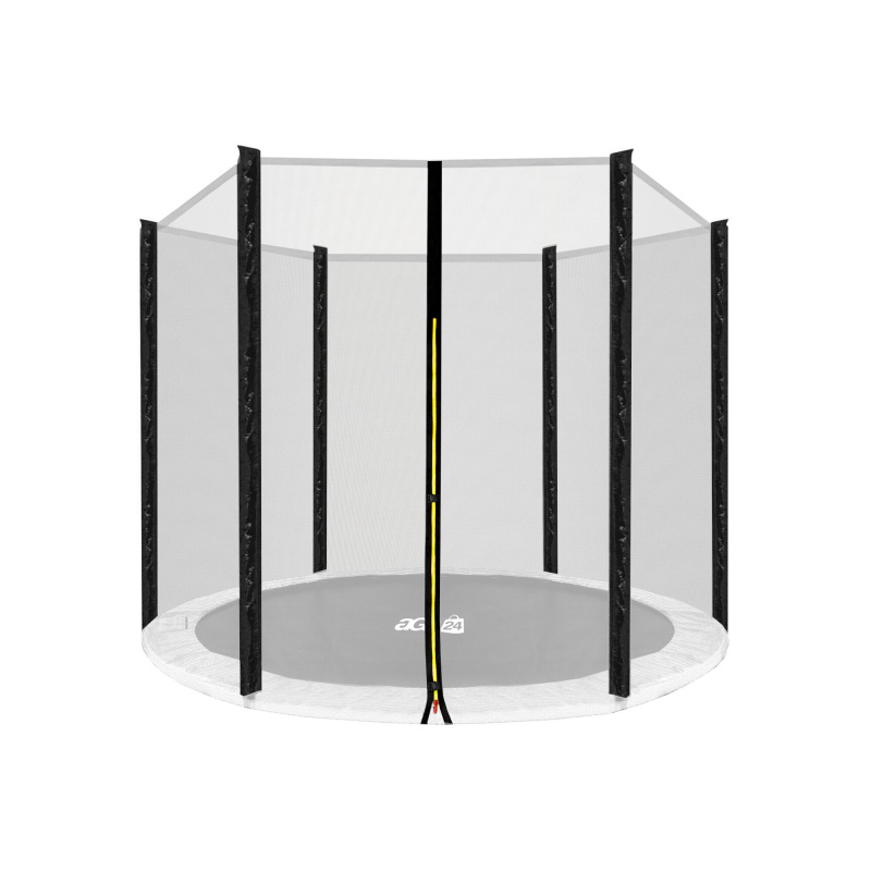 Aga Védőháló 180 cm 6 rúdhoz Fekete háló / Fekete