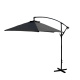Linder Exclusiv Kerti napernyő konzolos 300 cm Sötétszürke