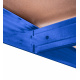 Aga Fém polc 180x90x40 cm 5 polc Kék