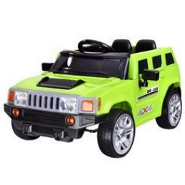 Elektromos kisautó HUMMER távirányítóval PA0135 Zöld
