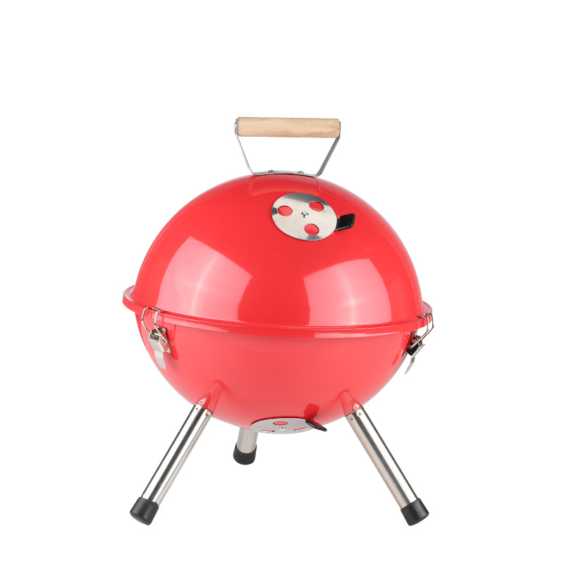Aga kerti grillsütő  MINI piros