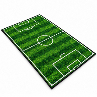 Aga4Kids gyerekszőnyeg futballpálya 100×50 cm