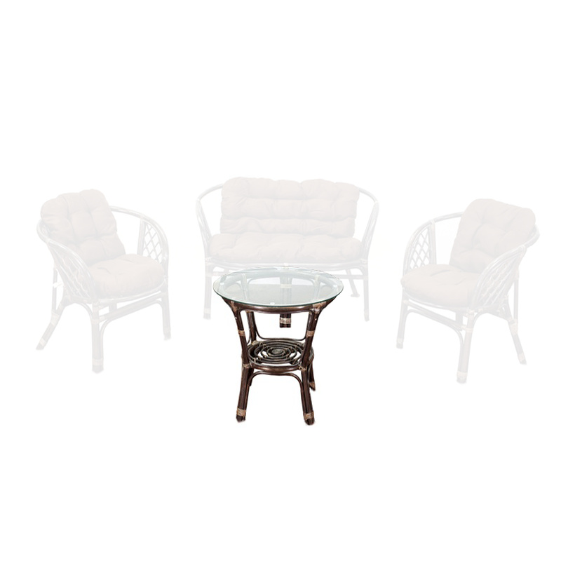 Aga rattan szett BAHAMA Choco 