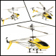Syma RC helikopter SYMA S107H 2,4GHz RTF sárga