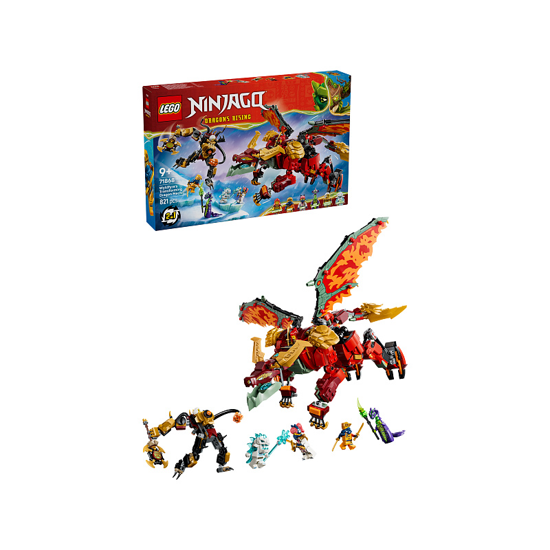 LEGO® NINJAGO® 71868 Wyldfyre átalakuló sárkányrobotja