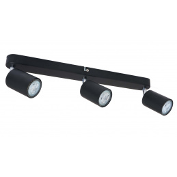 LED mennyezeti spotlámpa VIKI 3x GU10 fekete