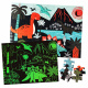 Aga4Kids Világító gyerek puzzle Dinoszauruszok 100 darabos