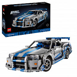 LEGO® Technic 42210 2 Fast 2 Furious Nissan Skyline GT-R (R34) autó