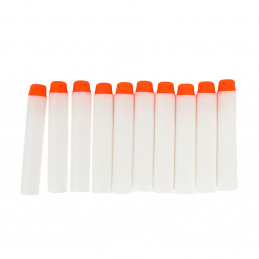 Aga4Kids Fluoreszkáló pót töltények pisztolyhoz 7 cm 10 db