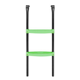 Aga Trambulin létra 305 - 430 cm Fekete/Világoszöld