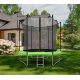 Aga SPORT FIT Trambulin 250 cm Világoszöld + belső védőháló + létra