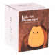 Aga Érintős éjszakai fény Little Cat - szilikon LED