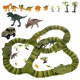Dinoszaurusz autópálya 240 darabos Kruzzel 17248