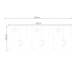 LED függöny 138 hideg fehér USB KS19756