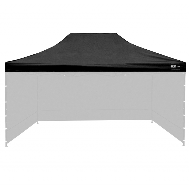 Aga tetőponyva rendezvény sátorhoz  3x4,5m fekete