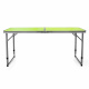 Aga Összecsukható kempingasztal 120x60x54/60/70 cm Zöld