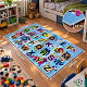 Aga4Kids gyerekszőnyeg ábécével és állatkákkal 100×50 cm