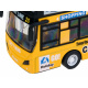 Fém emeletes busz ZA2094 - sárga