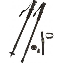 Aga Trekking botok AntiShock Fekete + lépésszámláló