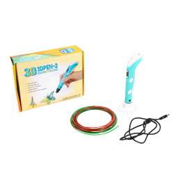 Aga 3D Toll LCD kijelzővel Kék