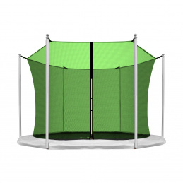 Aga Belső védőháló 250 cm 6 rúdhoz Világoszöld