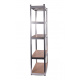 Aga 2x Fém polc 180x90x40 cm 5 polc