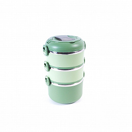 Aga Ételhordó 3 szintes Zöld