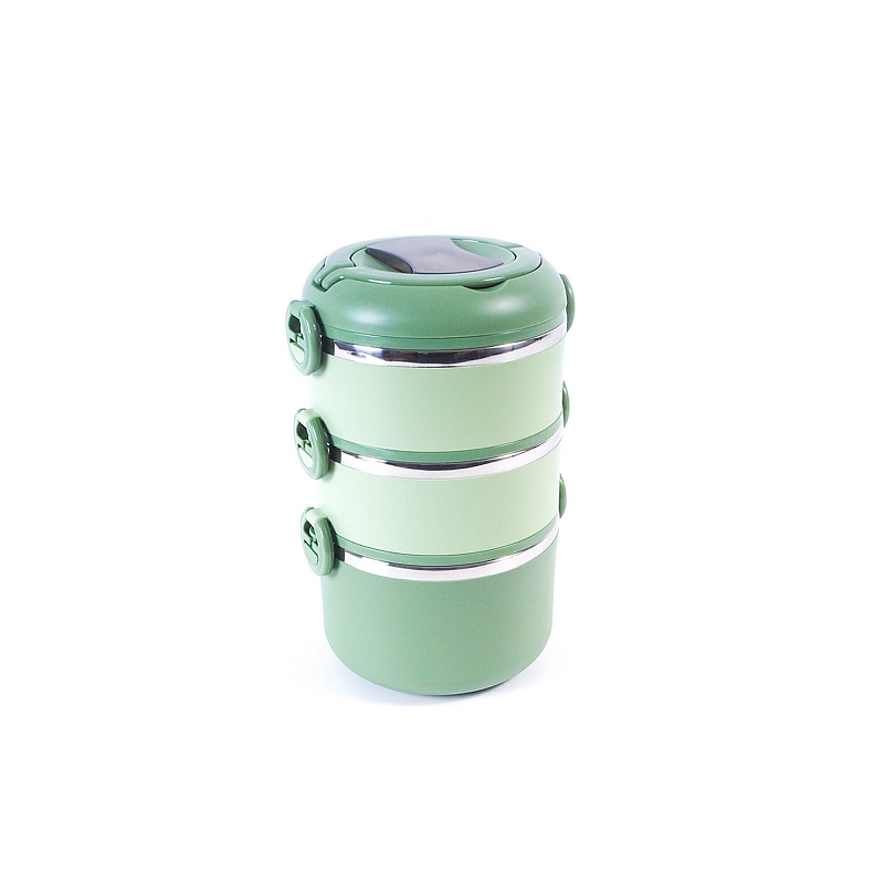 Aga Ételhordó 3 szintes Zöld