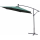 Aga kerti napernyő EXCLUSIV LED 300 cm sötétzöld
