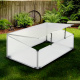 Linder Exclusiv üvegház MC4361 100x60x30/40 cm