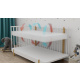 Újrahabosított gyermek matrac 140x70x11 Kék