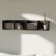 Linder Exclusiv Fali polc 79x15x16 cm Fekete