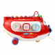 Aga4Kids Interaktív repülőgép xilofonnal Piros