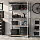 Linder Exclusiv Fém polc 180x90x40 cm 5 polc
