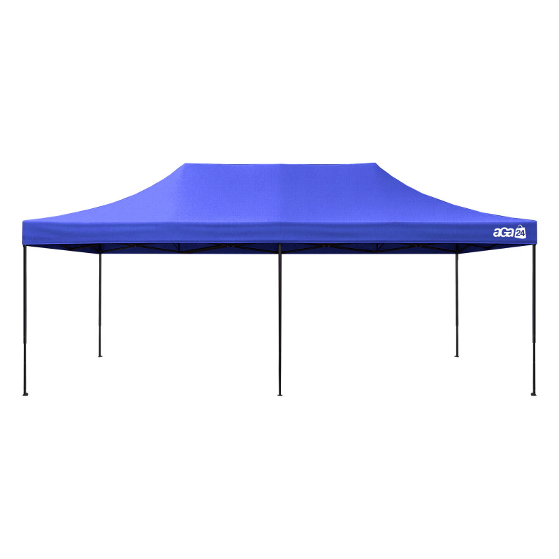 Aga Eladási stand oldalfalak nélkül 3x6 m Kék