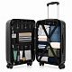 Aga Travel Utazótáska készlet MR4667 Fekete