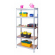 Kynast fém polc 180x90x40 cm 5 polc Ezüst