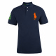 Ralph Lauren Póló CUSTOM-FIT Navy Big Pony narancssárga