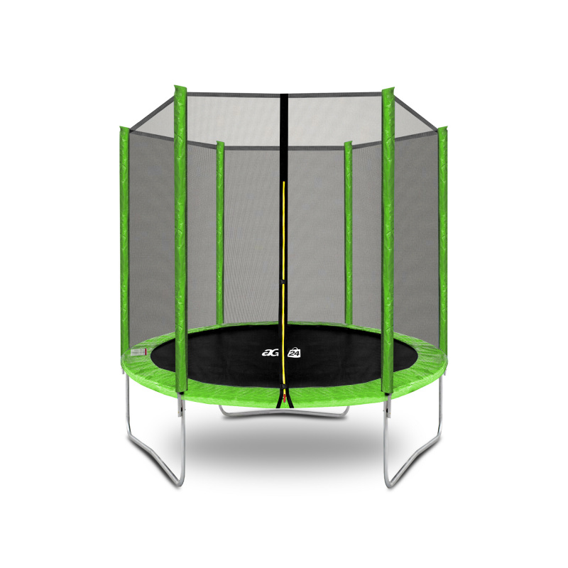 Aga SPORT TOP Trambulin 180 cm Világoszöld + védőháló