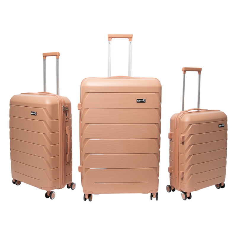 Aga Travel Utazási bőröndkészlet MR4675 Bézs
