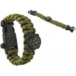 SURVIVAL karkötő kiegészítőkkel - Zöld