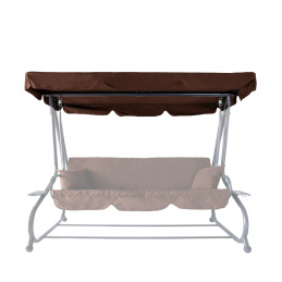 Aga Tető a GRANDLUX kerti hintához Sötétbarna