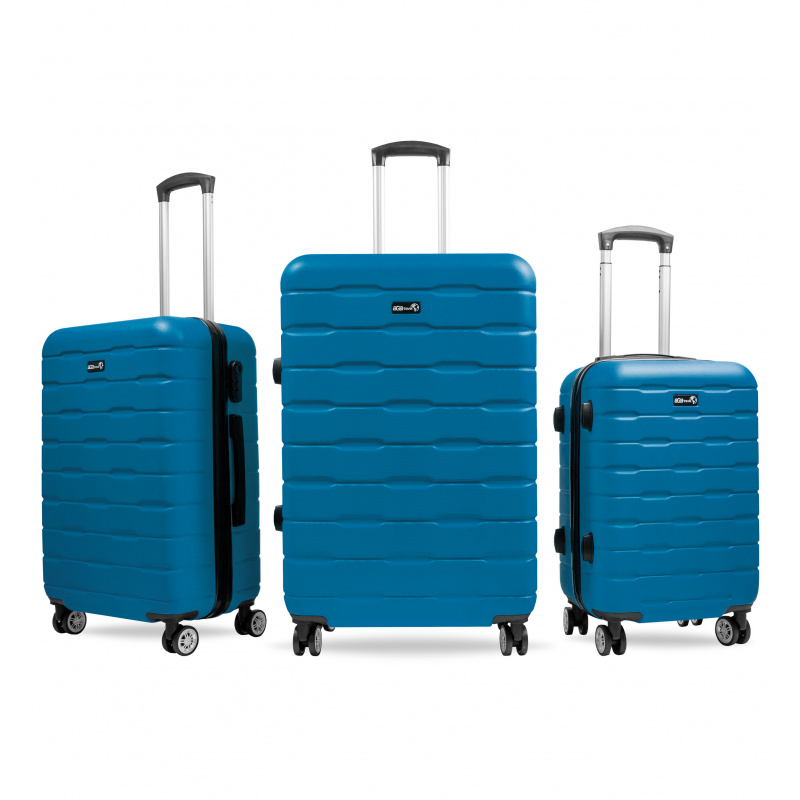 Aga Travel Bőröndkészlet MR4658 Sötéttürkiz