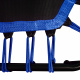 Aga FITNESS Trambulin 130 cm Kék + fogantyú